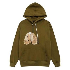 Tasarımcı Hoodie Mens Hoodies Palms Melekler Sweatshirts Adam Kadınlar Kapşonlu Kazak Külot Sweatshirt Palganel Kadınlar Bear Street Giyim T Shirt Y8