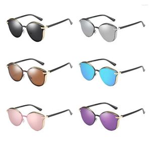 Sunglasses Polarized Oversized Large Frame UV400 Protection Black Shades Cycling/Driving Cateye Sun Glasses