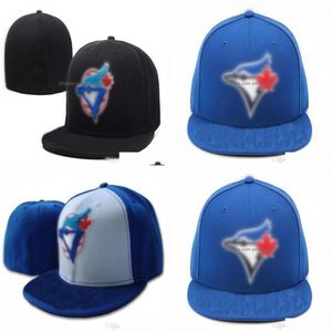 Ball Caps Dobra jakość Blue-Jays Baseball Mężczyźni Kobiety Hip Hop Hat Bones Aba reta gorras rap montowane czapki H6-7.14 DOSTALNIE DOSTAWA MODZI DHDPJ