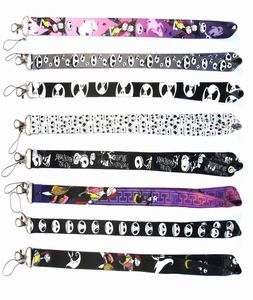 s Jewelry Cartoon Nightmare Before Christmas Mobile Phone Strap Key Chains Neck Lanyard Exhibition ID Card Holder Strap4340509