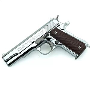 1911 stop alloy Water Gel Blaster Metal Airsoft Toy Gun Model strzelania do kolekcji ADTS Film Film Props Współczynnik zabawek 1: 2.05 Najlepsza jakość