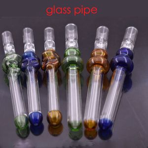 Großhandel Kürbis Glas Handpfeife Mix bunte Schädelform Zigarette Zigarettenschläger One Hitter Pipes Rohr zum Rauchen von Tabak Handpfeifen Shisha Zubehör