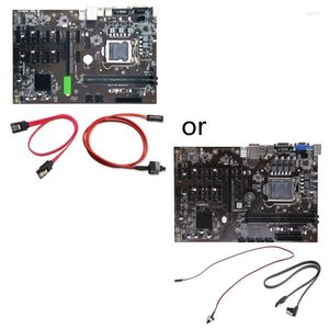 Motherboards Computer-Motherboard B250 BTC 12P 12x PCI-E-Grafiksteckplatz LGA für Intel 1151 DDR4 16 GB SATA3.0 Rj45 VGA Miner