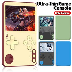 Portabla spelspelare Ultra Thin Handheld Video Game Console Inbyggd 500 klassiska spel Portable Game Player for Kids Adults Retro Gaming Console 230922