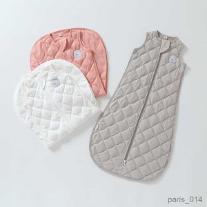 Blankets Swaddling Cotton Baby Sleeping Bags Vest Swaddle Blanket for Newborn Baby Accessories Sleeping Bag Anti-kick Winter Vest Sleep Sack