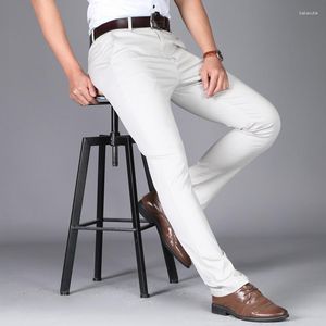 Calças masculinas casuais de alta qualidade negócios de algodão para homens calças roupas y2k streetwear homem de carga