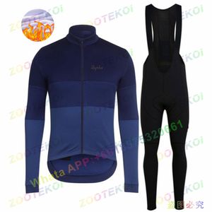 Cycling Jersey Sets POIPHOI Winter Fleece Men s Set Clothing Team Road Mountain Biking Cold PNS Suit 230922