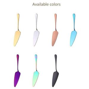 Baking Pastry Tools Stainless Steel Cake Pie Pizza Server Birthday Wedding Butter Cutter Shovel Kitchen Spata Drop Delivery Home Ga Dhwzq