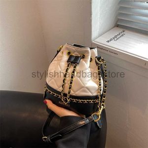 Cross Body Luxury Designer Bucket Bags for Women Pu Leather Fashion Small Shoulder Crossbody Bags Female 2023 Trend Messenger Handbag LadyStylishhandbagsstore