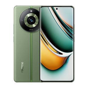 オリジナルOppo Realme 11 Pro+ 5G携帯電話スマート12GB RAM 256GB ROM MTK Dimenity 7050 200.0MP NFC 5000MAH Android 6.7 