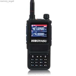 Walkie Talkie Hiroyasu HI-8811 Air Band Rádio FM 2Bands Rx Walkie Talkie 220-260MHz VHF UHF 330-400MHz 4Bands TX Rx Frequency Radio Scanner HKD230922