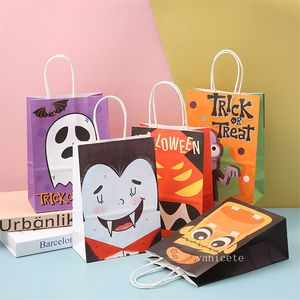 Halloween themed gift bags, party kraft paper bags candy bags Gift Wrap LT552