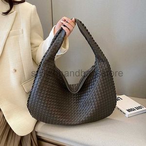 Cross Body Brand Tote Designer Woven Leather High Quality Women's Shoulder Bags Luxury Leather Large Capacity Tote Bag Casual Versatilestylishhandbagsstore