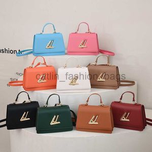 Cross Body Bags High Quality Luxury Bag Designer Bag liten fyrkantig väska med stor kapacitet 2023 Ny Single Shoulder Portable Fashionable Women's Bag W38