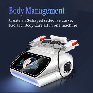 Icke-kirurgi Radiofrekvens Body Slimming Painless Limosuction Machine 448K Lymfatisk dränering Muskel Smärtlindringsanordning för kroppshantering