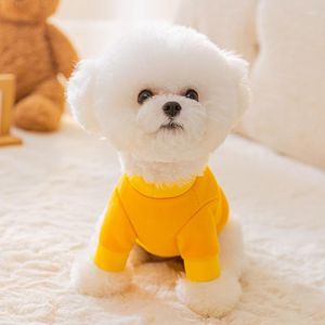 Abbigliamento per cani Abbigliamento invernale Felpa con cappuccio da trazione simpatico cartone animato Teddy Warm Pet Bellissimo due zampe XS-XL