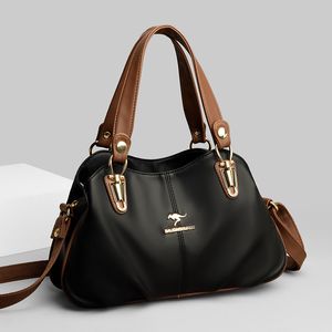 NEUE Marken Weiche Leder Handtaschen für Frauen Vintage Schulter Tasche Luxus Designer Damen Große Kapazität Geldbörse Taschen Sac A