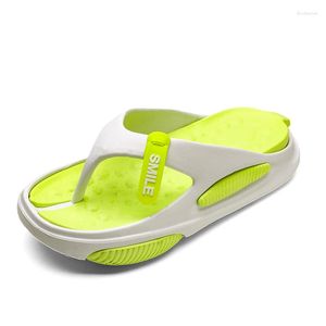 Slippers Fashion Men Bathroom Platform Sandals Women Flip Flops Indoor Non-slip EVA Slides Man Summer Beach Shoes