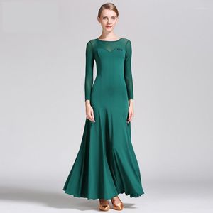 Scene Wear Est Fashion Lady Ballroom Dance Dress for Dancing Waltz Tango Standard S-XXL 5 Kind Colors