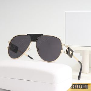 Men Women Pilot Square Frame fashion Sunglasses UV400 Sun Shades Eyewear Vintage Oval Sun Glasses Simple For Mountaineering Fishing