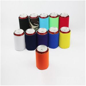 Other Event Party Supplies Mixed Color Neoprene Stubby Holder Beer Can Bottle Cooler Picnic Bags For Wine Food Cans School Drop Delive Dhsoy
