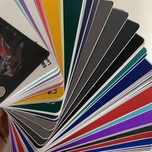 Sample booklet car wrap vinyl sticker display samples swatch Premium quality series more than 100 color279O