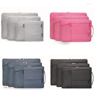 Briefcases Protective Bag Handbag Notebook Sleeve For 13.3 14.1 15.4 15.6inch Computer Ultra-slim Protable Splashproof Laptop Case