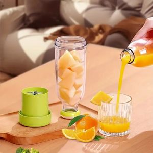 Elektrische Entsafter Tasse Tragbare Mixer Obst Mixer Entsafter USB Aufladbare Orange Squeezer Küche Smoothie Eismaschine