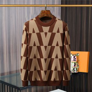 Maglione di lusso da donna di design maglione sfumato lettere jacquard moda uomo Parigi T Street manica lunga M-XXXL V36