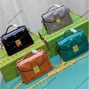 3a designer luxury handbag tote Womens Solid Color Leather Shoulder Bag 724499 Fashion Mini Tote bag Classic Vintage Crossbody Temperament Purse Card Bag 18x13x6.5