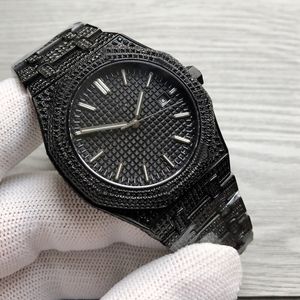 Black Diamond Watch Erkek Otomatik Mekanik Saatler 41mm Safir Kadın Tasarımcı Kol saati Montre De Luxe Hediyeler