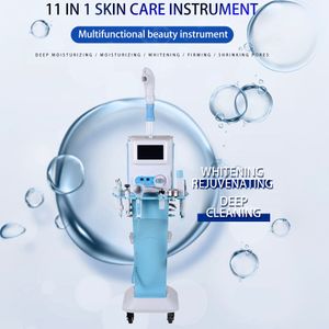 Machine professionnelle de microdermabrasion de machine faciale d'élimination des imperfections galvaniques et à haute fréquence de soins de la peau