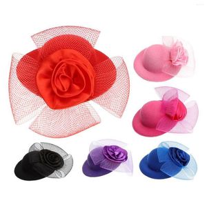 Bandana's 6 Stuks Jurk Hoed Theekransje Hoeden Kleine Meisjes Mini Top Knutselen Klein Huis Doek Dames Drop Levering Mode Accessoires Sjaal Dhwk1