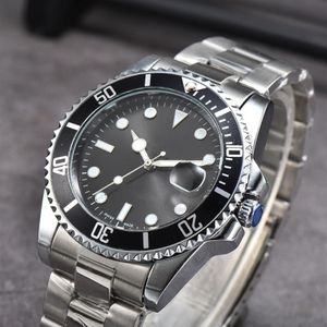 Luksusowy zegarek Mężczyznowy styl klasyczny styl stali nierdzewnej Wodoodporna świetlisty szafir mechaniczny DHGate Watch2559