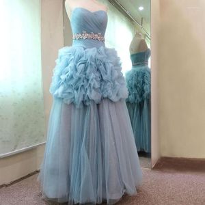 Party Dresses Sweetheart Crystal Belt Vestido De Renda 2014 Fashion Sexy Dress Evening Elegant Women Formal Gown