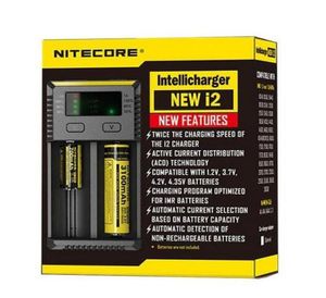 100 Original Nitecore New I2 Digicharger LCD Display Battery Charger Universal Nitecore i2 Charger VS Nitecore i2 D2 D4 UM10 UM208692745