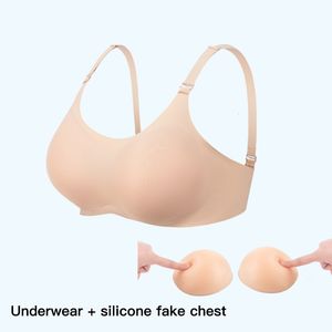 Forma del seno Sexy Realistico Silicone Forme finte Tette Tette finte Reggiseno Crossdresser Trans Transgender Trascinare Travestito Mastectomia 230921