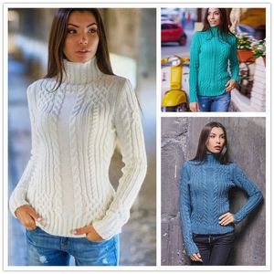 New Women's High Neck Fashion Slim Fit Autumn and Top