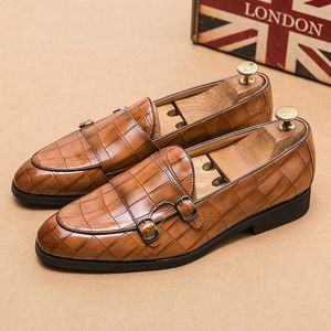 Dress Shoes Men Wedding Party Shoes High Quality Casual Loafer Male Designer Flat Shoes Zapatos Hombre For Boys Party Dress Boots