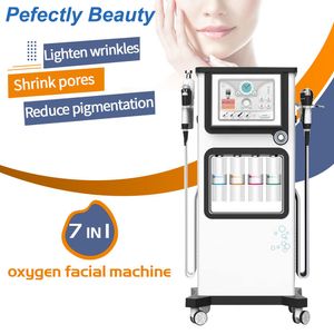 Hot Sale Alice Super Bubbles 7 I 1 Dermabrasion Machine Wrinkle Remover Acne Treatment Skin Care Factory Sell Salon Beauty Machine