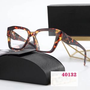 Top Luxus Sonnenbrille Polaroid Linse Designer Damen Herren Goggle Senior Brillen für Damen Brillengestell Vintage Metall Sonnenbrille mit Box Leopard PT 40132