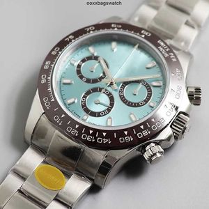 Luksusowe zegarki Rolaxs nadgarstki Męskie zegarek Sub eta 4130 Ruch 116506 Sapphire 40 mm mechaniczny automatyczny zegarek Ceramiczne Kręgi ramki Luminous nurkowanie 100m HB76