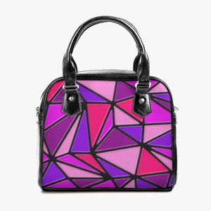 DIY Bolsas de Ombro personalizadas Homens Mulheres Bolsas de Ombro Sacos de Embreagem Totes Senhora Mochila Profissional Moda Roxa Personalizado Presentes de Casal Exclusivos 1753