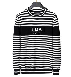 Vetem mens designer suéteres em torno do pescoço listra contraste jumpers sweatshirts mulheres versátil underlay cashmere malha pulôver hoodies