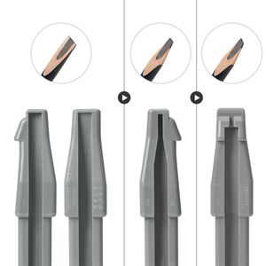 Nuovo design Microblading penna per sopracciglia punta per affilare strumento sottile per trucco semipermanente per sopracciglia strumento per trucco penna per profiler