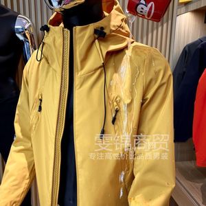 Men's Trench Coats Hooded Windbreaker Men Waterproof Zipper Long Sleeve Bomber Jacket Autumn Coat Outdoor Casual Korean Fashion 230921