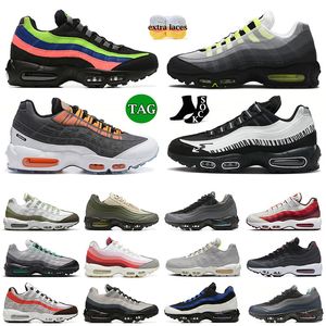 95 95s Mens Athletic Running Shoes Tamanho Grande 12 Almofada Clássica OG Anatomia Egeu Tempestade Rosa Feixe Sequoia Kim Jones Designer Outdoor Walking Sneakers Sports