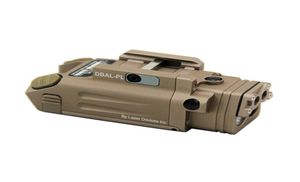 TATTICO DBALPL LIGHT LIGHT LED LED Pistola Flash a caccia di fucile Airsoft 400 Lumens Output Light White con puntatore laser rosso e IR6404791