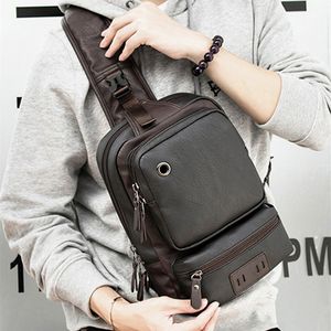 Outdoor-Taschen Scione Männer Brusttasche Kleine Multifunktions-Sling-Beine Taillentasche für Mann Mode Lässig Vielseitige Outdoor-Reisetasche 230921