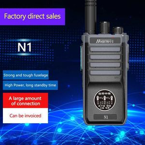 Walkie Talkie N1 Walkie-talkie portatile Smart Chip Sicurezza Frequenza anti-seriale Tunnel sotterraneo Comunicazione a lunga distanza Barrie HKD230922